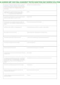 JB Learning EMT 2026 Final Exam &vert; Most Tested Questions & Verified Solutions &vert; Comprehensive Emergency Medical Technician Exam Review Study Guide PDF &vert; 2026&NewLine;
