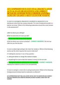 ATI COMPREHENSIVE EXIT FINAL 2026&sol;2027 LATEST &NewLine;ACTUAL EXAM 180 QUESTIONS AND CORRECT &NewLine;DETAILED ANSWERS WITH &lpar;VERIFIED ANSWERS&rpar; &NewLine;&vert;ALREADY GRADED A&plus;BEST EXAM FOR NURSING 