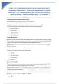 CHEM 104 COMPREHENSIVE FINAL EXAM 2026&sol;2027 &vert; GENERAL CHEMISTRY &ndash; PORTAGE LEARNING &vert; EXPERT VERIFIED &vert; 150 VERIFIED Q&A &vert; DETAILED RATIONALES &vert; NGN-ALIGNED &vert; PASS GUARANTEED - A&plus; GRADED