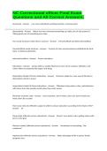 NC Correctional officer Final Exam Questions and All Correct Answers&period;