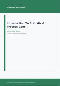 Test Bank&colon; Introduction to Statistical Process Control &ndash; 72 Pages &vert; Quality Control & SPC