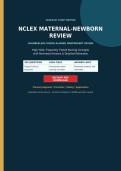 NCLEX Leadership Review 2026&sol;2027&colon; 250 Practice Questions with Verified Answers & Rationales &vert; Graded A&plus; &vert; Chamberlain Aligned