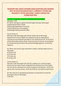 MISSISSIPPI BAIL AGENT LICENSING EXAM QUESTIONS AND ANSWERS WITH DETAILED RATIONALES EACH &vert; CURRENTLY TESTING AND FREQUENTLY TESTED QUESTIONS &vert; EXPERT VERIFIED FOR &NewLine;GUARANTEED PASS