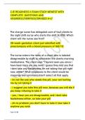 CJE READINESS II EXAM STUDY NEWEST WITH &NewLine;COMPLETE QUESTIONS AND &NewLine;ANSWERS&sol;&sol;VERIFIED&sol;&sol;GRADED A&plus;&sol;&sol;