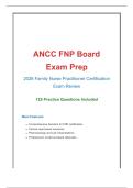 ANCC FNP Board Exam Prep 2026&colon; 125 Practice Questions & Review&NewLine;&NewLine;