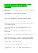 NC -Correctional officer Phase 2 state Exam Questions and All Correct Answers&period;