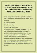 ccm exam secrets practice test questions with verified answers 2027&NewLine;&NewLine;