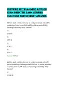 CERTIFIED EXIT PLANNING ADVISOR EXAM PREP TEST BANK VERIFIED QUESTIONS AND CORRECT ANSWERS&period;pdf&NewLine;&NewLine;