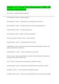 DOCC &num;17 Final Test Questions With All Solved Solutions&period;