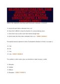 SSI OPEN WATER DIVER FINAL EXAM&NewLine;&lpar;2026&sol;2027&rpar; UPDATE&vert;EXAM&NewLine;QUESTIONS WITH MULTIPLE&NewLine;CHOICES &vert;VERIFIED & REVISED&NewLine;ANSWERS &lpar;NEW&rpar;&excl;&excl;&excl;