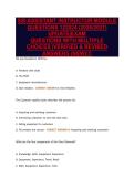 SSI ASSISTANT INSTRUCTOR MODULE&NewLine;QUESTIONS 122024 &lpar;2026&sol;2027&rpar;&NewLine;UPDATE&vert;EXAM&NewLine;QUESTIONS WITH MULTIPLE&NewLine;CHOICES &vert;VERIFIED & REVISED&NewLine;ANSWERS &lpar;NEW&rpar;&excl;&excl;&excl;