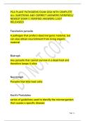 PCA PLANT PATHOGENS EXAM 2026 WITH COMPLETE &NewLine;ALL QUESTIONS AND CORRECT ANSWERS &vert;VERIFIED&sol;&sol;&NewLine;NEWEST EXAM &vert; &vert; VERIFIED ANSWERS &lpar;JUST &NewLine;RELEASED&rpar;