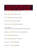 ASCP MLS LATEST 2026&sol;2027 ACTUAL&NewLine;EXAM QUESTIONS WITH CORRECT&NewLine;ANSWERS 100&percnt; VERIFIED GRADED A&plus;