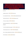 ASCP EXAM RECALLS GRADE A&plus;&NewLine;COMPLETE EXAM QUESTIONS AND&NewLine;100&percnt; VERIFIED ANSWERS &lpar;2026&sol;2027&rpar;&NewLine;PASS GUARANTEE