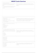 NREMT Practice Questions & Answers  &vert; EMT Certification Exam Prep &vert; Complete Study Guide &vert; New Update &vert; 2026&sol;2027