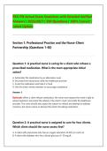 REX-PN Actual Exam Questions with Detailed Verified &NewLine;Answers &vert; 2026&sol;2027 &vert; 300 Questions &vert; 100&percnt; Correct &vert; &NewLine;Latest Update