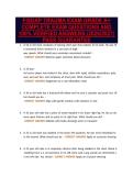 FISDAP TRAUMA EXAM GRADE A&plus;&NewLine;COMPLETE EXAM QUESTIONS AND&NewLine;100&percnt; VERIFIED ANSWERS &lpar;2026&sol;2027&rpar;&NewLine;PASS GUARANTEE