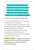 Nsg 430 exam nursing questions &NewLine;comprehensive nursing test clinical &NewLine;exam prep nursing answers guide &NewLine;healthcare exam material nursing &NewLine;revision exam nursing NSG 430 EXAM 2