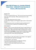 Galen NUR 257 Exams 1&ndash;4 &ndash; Concepts of Aging & Chronic Illness &ndash; &lpar;2026&sol;2027&rpar; Actual Questions & Answers&comma; 100&percnt; Guarantee Pass