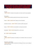 NCLEX RN ACTUAL EXAM TEST BANK&NewLine;OF REAL QUESTIONS & ANSWERS