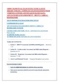 NR509&sol; NR 509 Final Exam Guide &lpar;Latest 2026&sol;2027 Update&rpar; &vert; Complete Exam Questions with Verified Answers and Detailed Rationales &vert; Advanced Health Assessment &ndash; HEENT&comma; Cardiac&comma; Respiratory&comma; Abdominal &vert; Chamberlain University