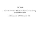 Varcarolis Psychiatric Nursing 5th Ed Test Bank