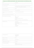 PMHNP Exam Frequently Tested Questions and Verified Answers 2026-2027 &vert; Psychiatric Mental Health Nurse Practitioner Study Guide
