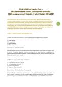 NHA CCMA 2nd Practice Test &ndash;&NewLine; 200 Questions and Revised Answers with Rationales &vert;&NewLine;100&percnt; pass guarantee&vert; Graded A&plus;&vert; Latest Update 2026&sol;2027&NewLine;