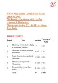 NAMS Menopause Certification Exam &lpar;MSCP&rpar; 2026 300 Practice Questions with Verified Answers & Rationales Menopause Society Certified Practitioner Test Bank