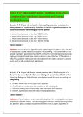 ANCC FNP Exam and Practice Test Bank 2026&sol;2027&colon; &NewLine;Complete 200 Real Exam Questions and Correct &NewLine;Verified Answers