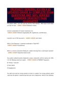 PROPHECY GENERAL ICU RN A V2&NewLine;UPDATED GRADE A&plus; COMPLETE EXAM&NewLine;QUESTIONS AND 100&percnt; VERIFIED&NewLine;ANSWERS &lpar;2026&sol;2027&rpar; PASS&NewLine;GUARANTEE