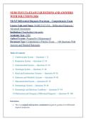 NURS 5315 UTA Exam 2 questions and answers with solutions 2025