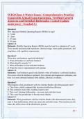 TCEQ Water Operator Study Pack &lpar;Class A&comma; B&comma; C & D &rpar; New Update&excl;&excl;