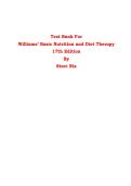 Test Bank for Williams&rsquo; Basic Nutrition & Diet Therapy 17th Edition by Staci Nix