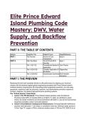 2026&sol;2027 Elite Prince Edward Island Plumbing Code Mastery&colon;  MCQ Test Bank &lpar;NPC 2020&rpar; & Red Seal Prep