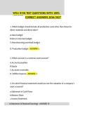 WGU D196 Test Questions and Verified Correct Answers 2026&sol;2027