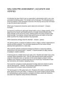 WGU D293 PRE-ASSESSMENT ACCURATE AND VERIFIED