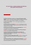 PMT 3600V EXAM 2 &vert; VERIFIED ANSWERS AND QUESTIONS - MOST RECENT EDITION 2026&sol;2027&NewLine;&NewLine;