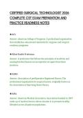 CERTIFIED SURGICAL TECHNOLOGIST 2026 COMPLETE CST EXAM PREPARATION AND PRACTICE READINESS NOTES&period;pdf&NewLine;&NewLine;