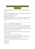 Advanced Nursing Pharmacology Study Guide &vert; Pharmacokinetics & Pharmacodynamics MCQs &vert; Detailed Rationales & Exam Prep