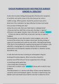 Evolve Pharmacology HESI Practice Examination Study Guide