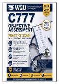 Wgu c777 objective assessment 2025-2026 Practice test bank with  &NewLine;questions and correct verified answers&sol; c777 oa web development &NewLine;applications &lpar;most recent&excl;&rpar; 