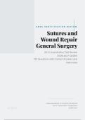 ABSA SURGICAL ASSISTANT EXAM 2026&sol;2027 &vert; Sutures & Wound Repair Review &vert; Verified Q&A &vert; General Surgery &vert; Pass Guaranteed - A&plus; Graded&NewLine;&NewLine;