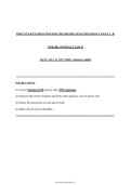 GPR 108 Contract Law II First-Year Examination Study Guide