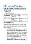 Elite 2026&sol;2027 PTCB Exam Mastery Test Bank &vert;  Grandmaster Q&A&comma; DSCSA & Federal Blueprints