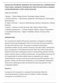 KAPLAN OAT OPTOMETRY ADMISSION TEST EXAM PRACTICE &vert; COMPREHENSIVE&NewLine;STUDY GUIDE &vert; ADVANCED TESTBANK WITH PRACTICE QUESTIONS & ANSWERS&NewLine;&vert; EXAM PREPARATION &vert; LATEST UPDATE 2026&sol;2027
