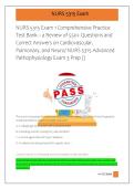 NURS 5315 Exam 1 Comprehensive Practice &NewLine;Test Bank &ndash; a Review of 550&plus; Questions and &NewLine;Correct Answers on Cardiovascular&comma; &NewLine;Pulmonary&comma; and Neuro&sol; NURS 5315 Advanced &NewLine;Pathophysiology Exam 3 Prep &lpar;&rpar; 