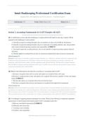 INTUIT BOOKKEEPING ACTUAL EXAM 2026&sol;2027 &vert; Verified Q&A &vert; Certification Prep &vert; Pass Guaranteed - A&plus; Graded&NewLine;&NewLine;