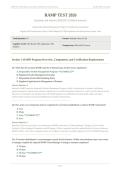 RAMP TEST ACTUAL EXAM 2026&sol;2027 &vert; Responsible Alcohol Management Program &vert; Verified Q&A &vert; Pass Guaranteed - A&plus; Graded&NewLine;&NewLine;