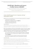 RAMP QUIZ 1 ACTUAL EXAM 2026&sol;2027 &vert; Responsible Alcohol Management Program &vert; Verified Q&A &vert; Pass Guaranteed - A&plus; Graded&NewLine;&NewLine;